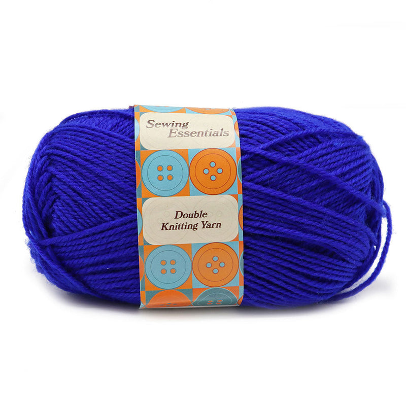 Double Knitting Yarn Dark Blue 100g