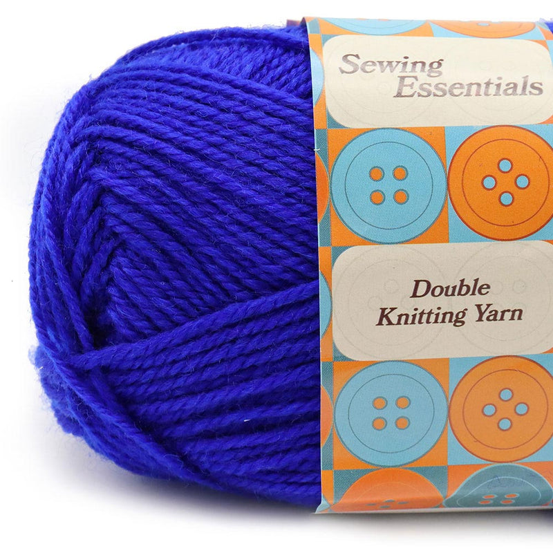 Double Knitting Yarn Dark Blue 100g