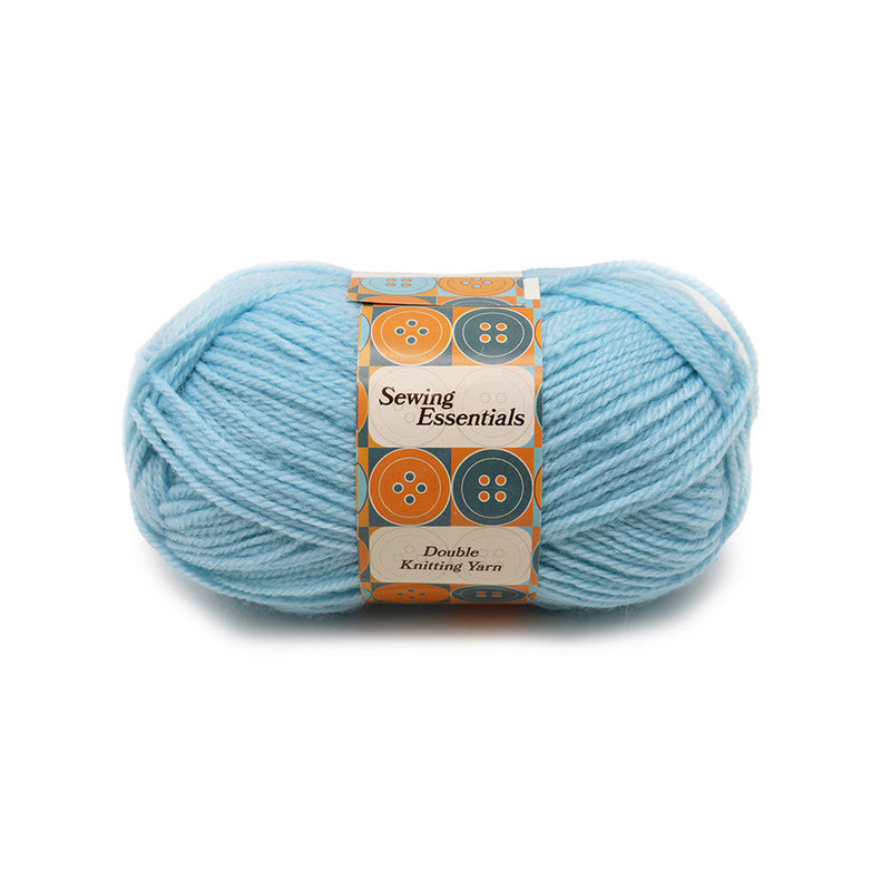 Double Kitting Yarn Light Blue 100g