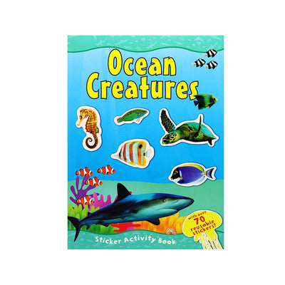 Ocean Creatures Sticker Activity Book