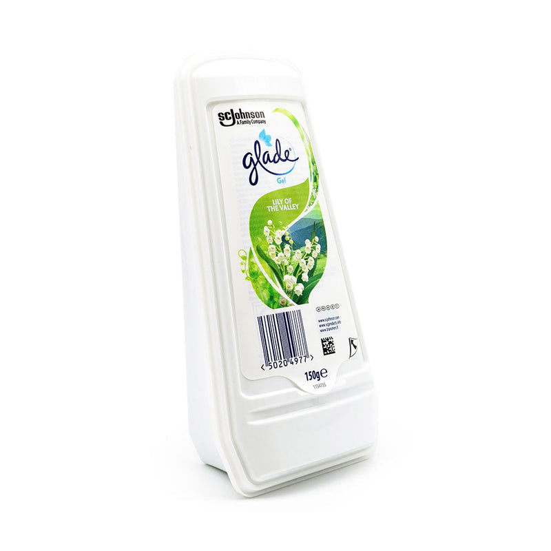 Glade Solid Gel Air Freshener Lily Of The Valley 150g