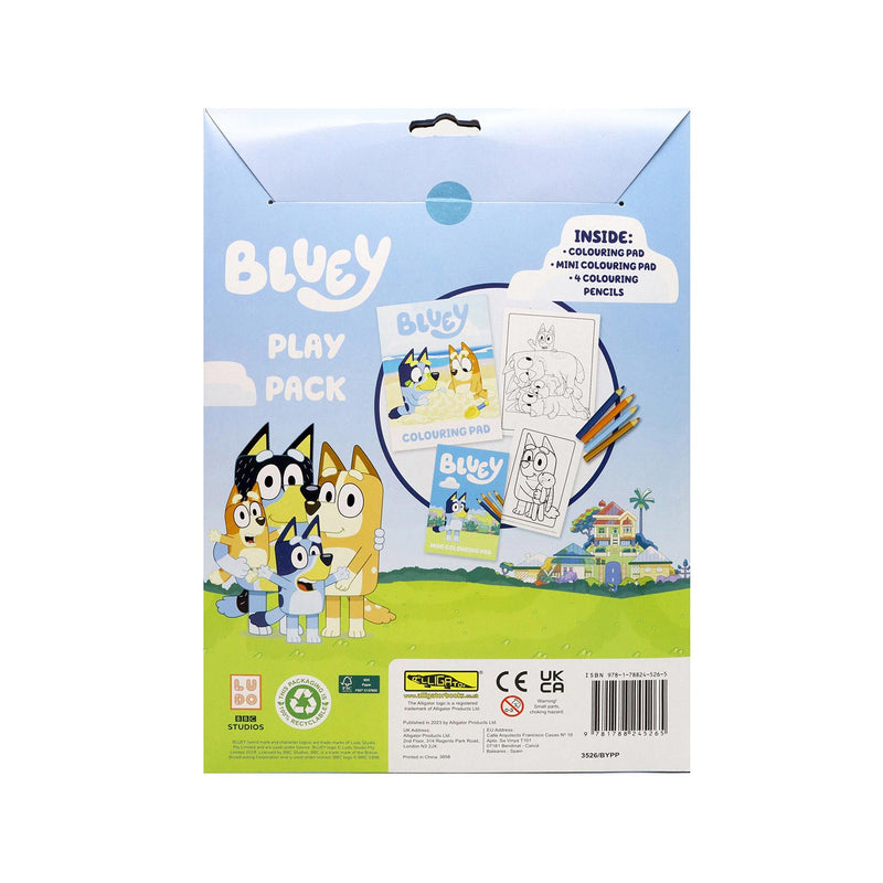 Bluey Colouring Play Pack
