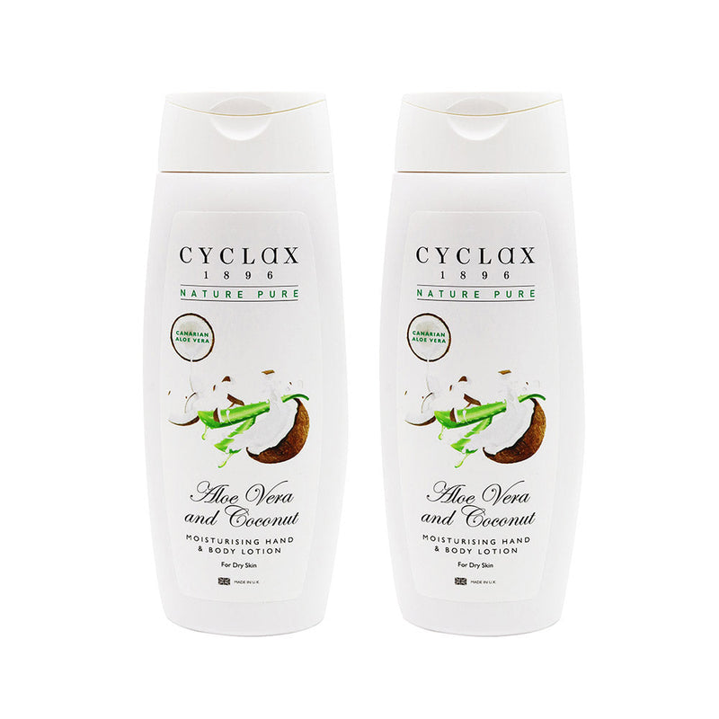 Cyclax Nature Pure Aloe Vera & Coconut Hand & Body Lotion 250ML