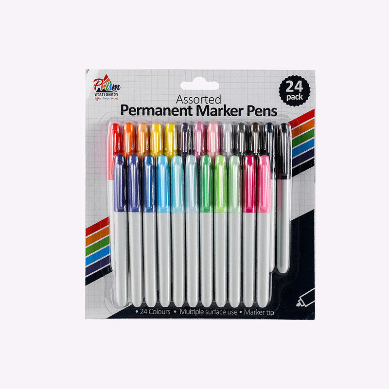 Permanent Marker Pens 24PK