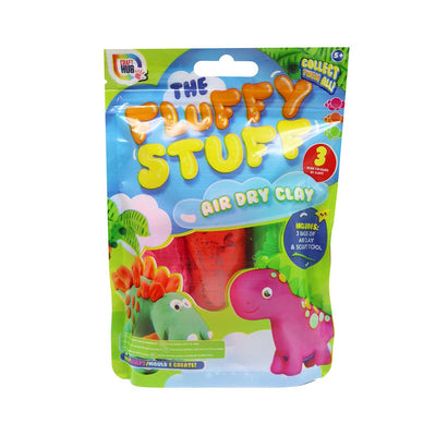 Fluffy Stuff Air Dry Clay 3 Assorted