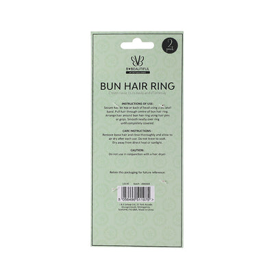 Bun Hair Ring 2PC