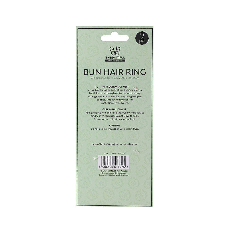 Bun Hair Ring 2PC