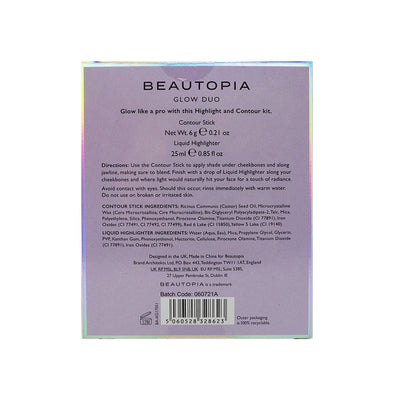 Beautopia Glow Duo Gift Set (Contour Stick & Highlighter)