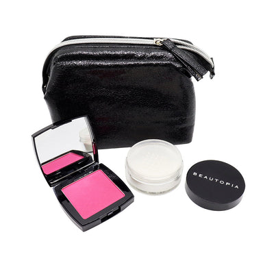 Beautopia Cosmetics Highlighter & Blush Beauty Bag Gift Set