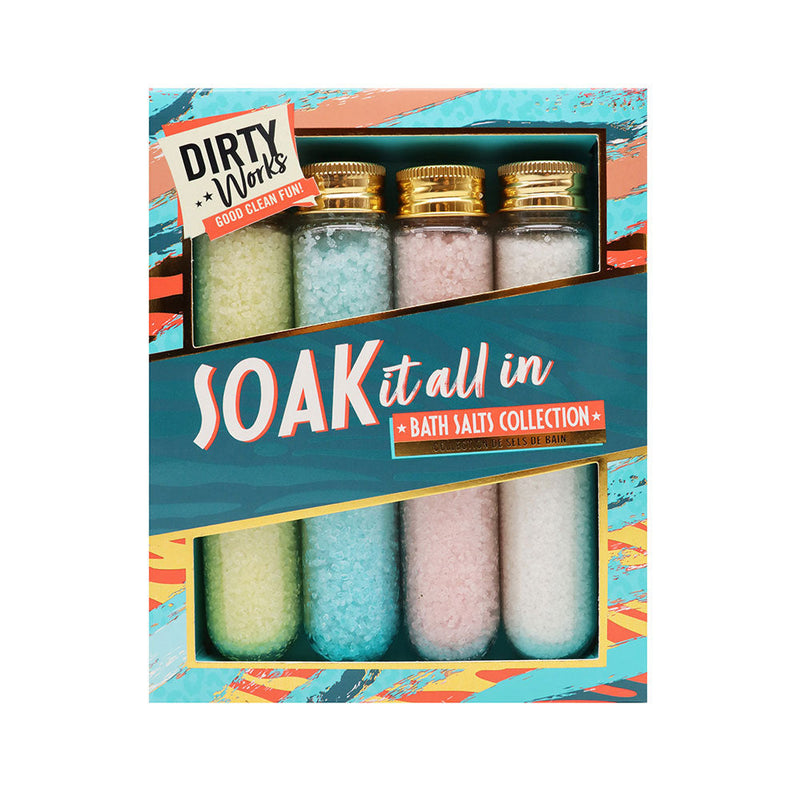 Dirty Works Soak it all In Bath Salts Gift Set