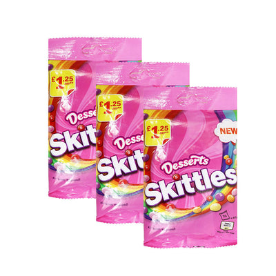 Skittles Dessert Flavoured Treat Bag 125g
