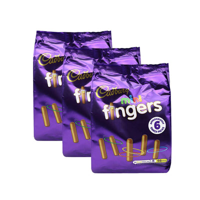 Cadbury Fingers Mini Chocolate Biscuits Multipack