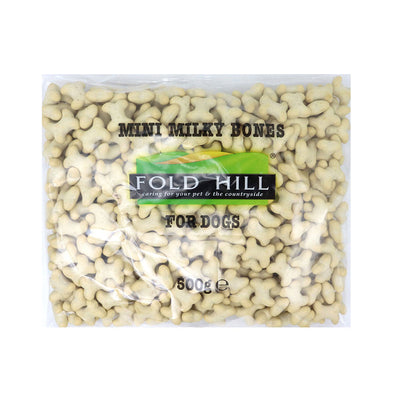 Fold Hill Mini Milky Bones For Dogs 500g