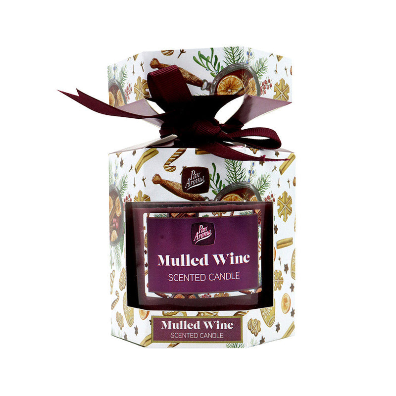 Pan Aroma Mulled Wine Scented Cracker Candle