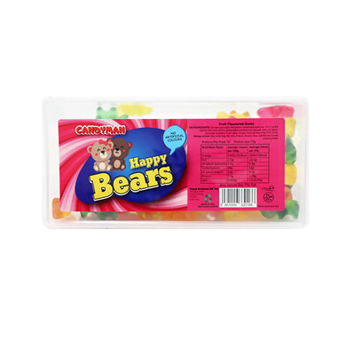 Candyman Happy Bears Tub 170g
