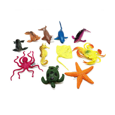 Painted Sea Animals 12 Assorted