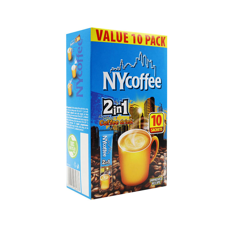 NY Coffee 2 In 1 Coffee Drink 10 Sachets