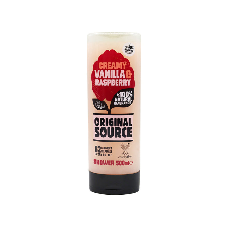 Original Source Vanilla & Raspberry Shower Gel 500ML