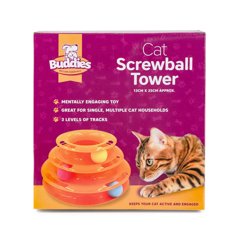 Cat Track Ball Tower