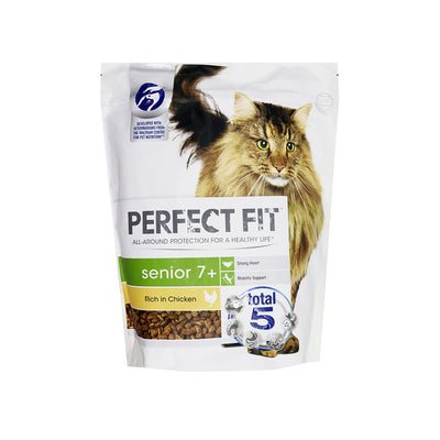 Perfect Fit Rich In Chicken Cat Food Senior 7+ 750g