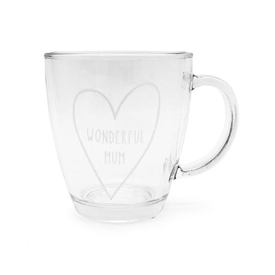 Mother's Day Glass Cup 350ML