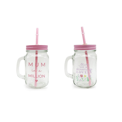 Mother's Jar With Straw 450ML