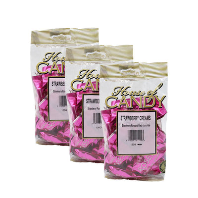 House of Candy Strawberry Creams 150g