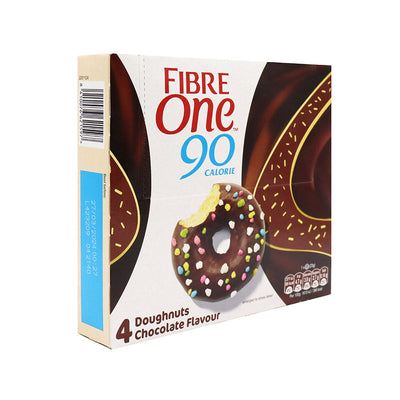 Fibre One 90 Calorie Doughnut Chocolate Flavour 4Pack