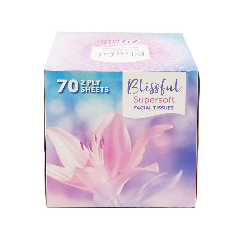 Blissful Cubed Supersoft Facial Tissues 2PLY 70S