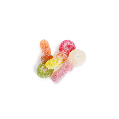 Candy King Fizzy Dummies Sour Sugared Wine Gums 120g