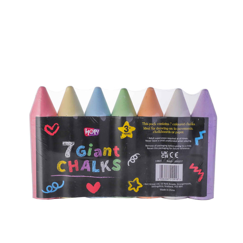 Giant Chalks (H19.5CM) 7PK