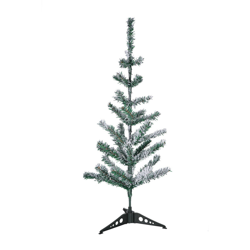 30Inch Snow Flocked Christmas Tree with Plastic Stand