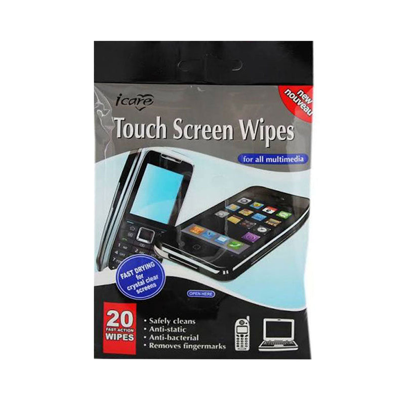 Icare Touch Screen Wipes 20S
