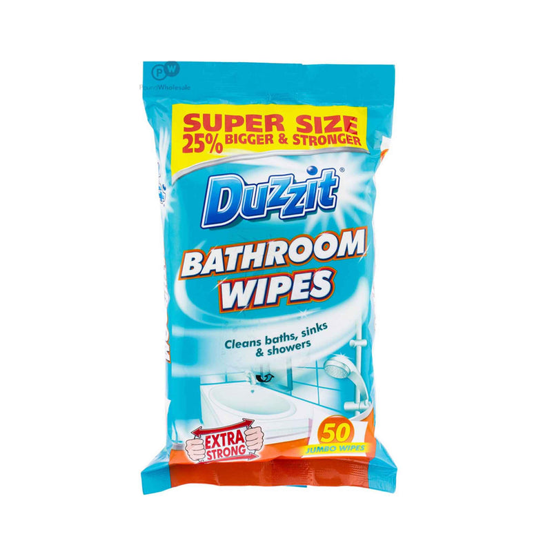 Duzzit Bathroom Wipes 50pk