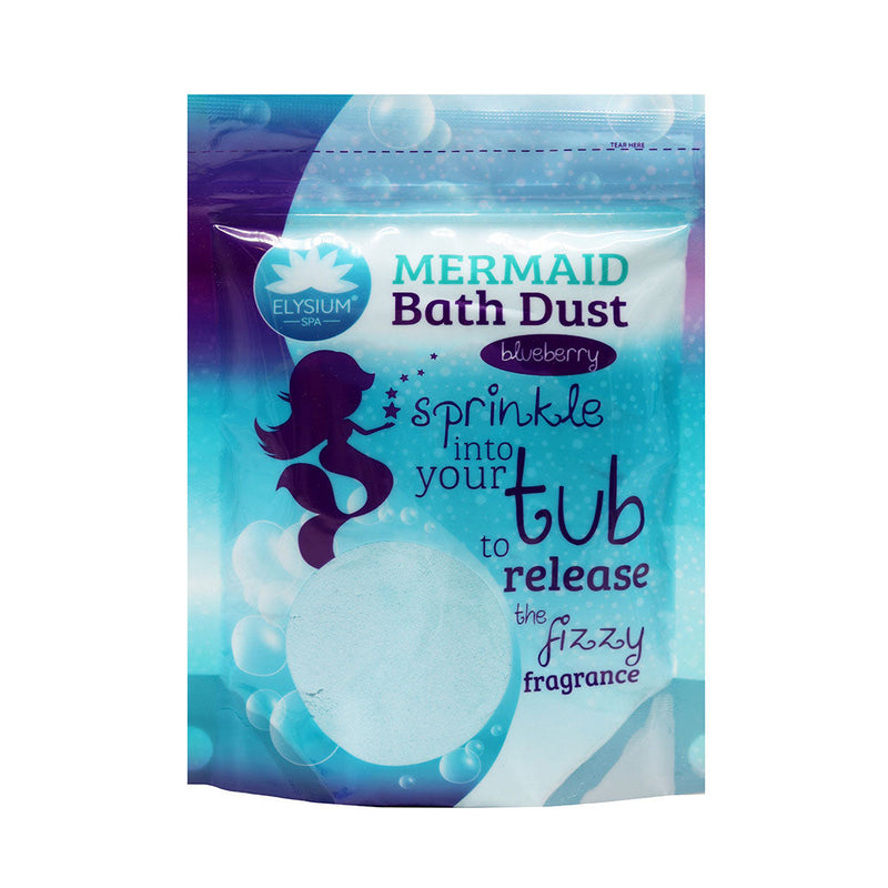 Elysium Spa Mermaid Bath Dust Blueberry 400g