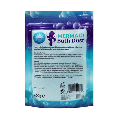 Elysium Spa Mermaid Bath Dust Blueberry 400g