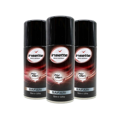 Insette Body Spray for Men Safari 150ml