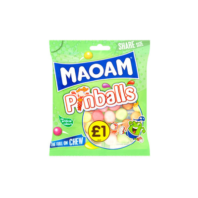Maoam Pinballs Sweets 140g x 3PK