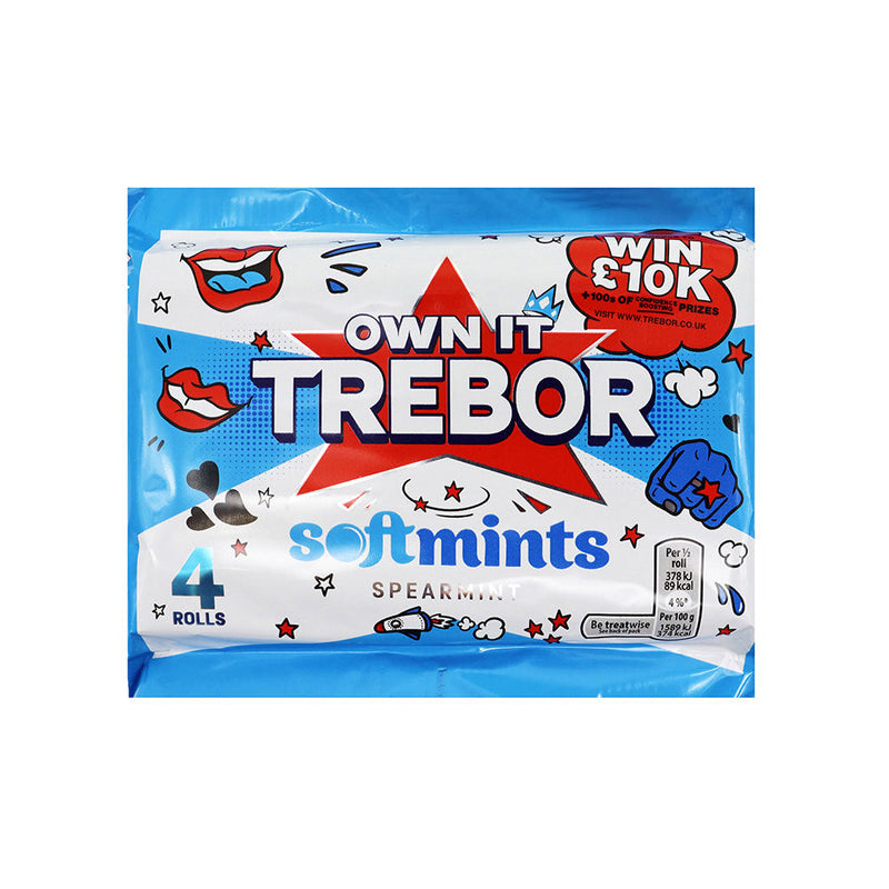 Trebor Softmints Spearmint 4 Pack