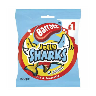 Barratt Fun & Fantastic Jelly Sharks 100g