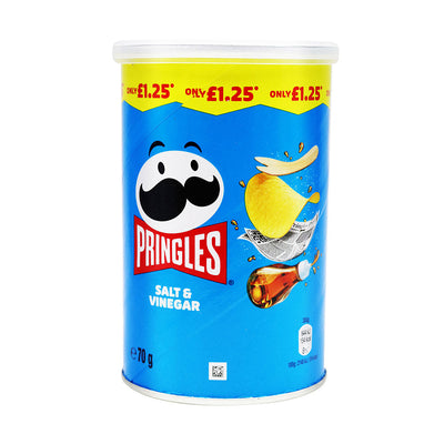 Pringles Salt & Vinegar Crisps 70g