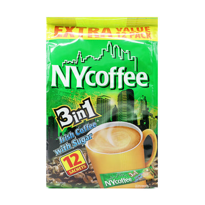 NY Coffee 3in1 Irish Coffee 12 Sachets