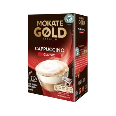 Mokate Gold Premium Coffee Cappuccino 10S