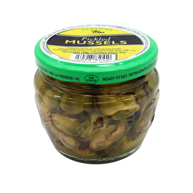Parsons Welsh Pickled Mussels 155g