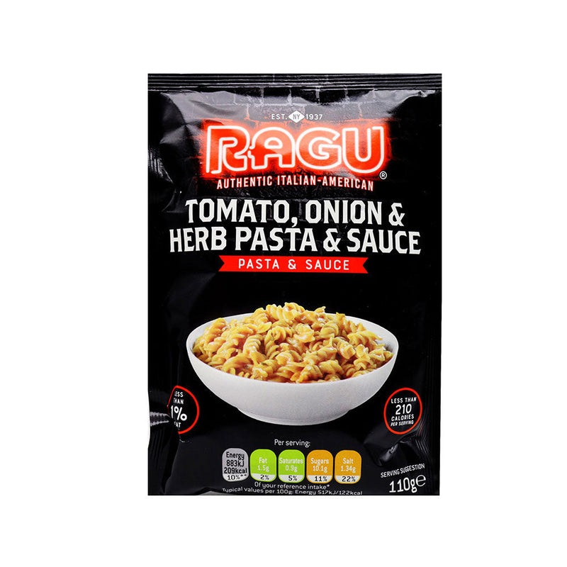 RAGU Tomato Onion & Herb Pasta & Sauce 110g