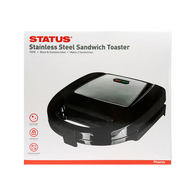 Status Stainless Steel Sandwich Toaster