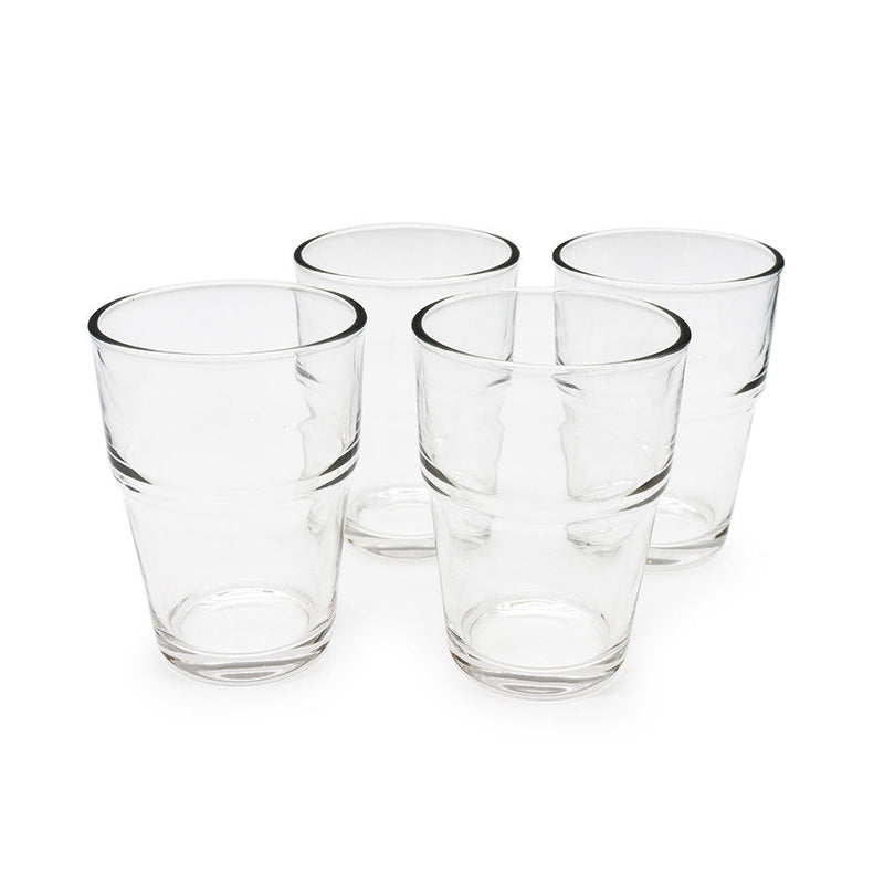 4 Stacker Glasses 4 x 170ML