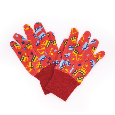 Kids Garden Gloves Blue&Red