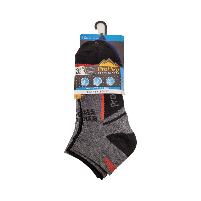 Mens 3Pk Design Sock
