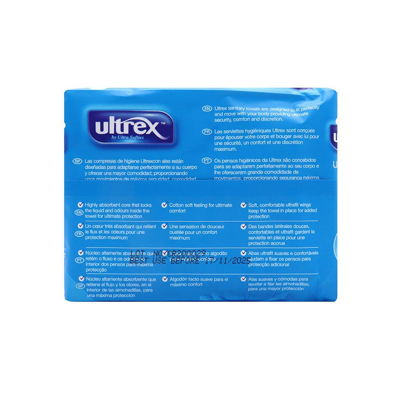 Ultrex Ultra Plus Sanitary Pads 8S
